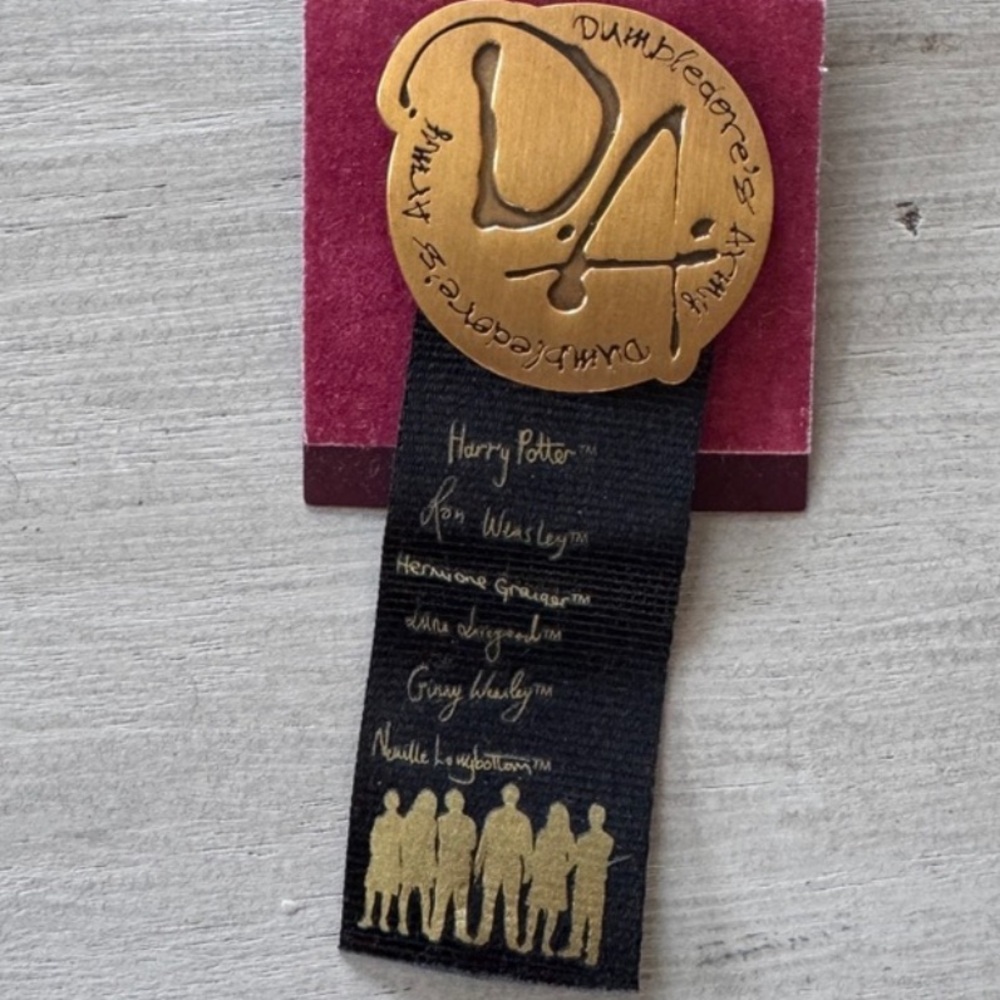 Dumbledore's Army Gold Pin
